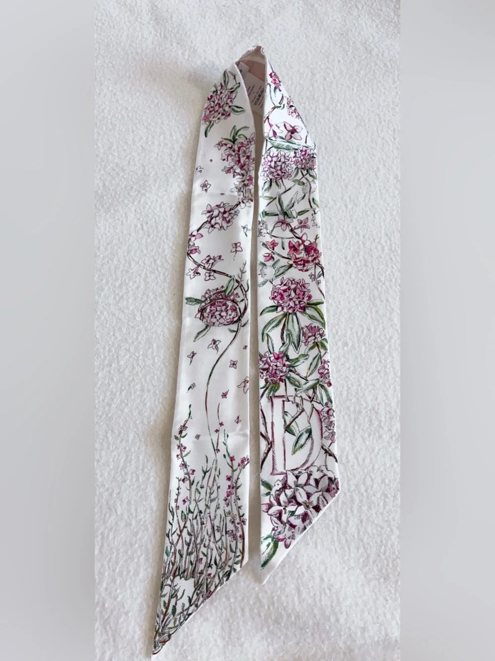 Dior Jardin D’hiver Mitzah Silk Scarf
